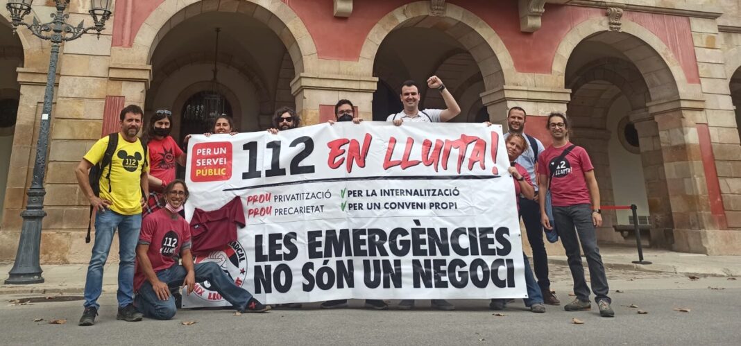 Los trabajadores desconvocan la huelga del 112 después de siete meses
