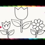 Como dibujar una flor facil y bonita paso a paso 2: Un tutorial completo para artistas principiantes