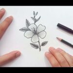Cómo dibujar una flor fácil y bonita paso a paso: Guía completa